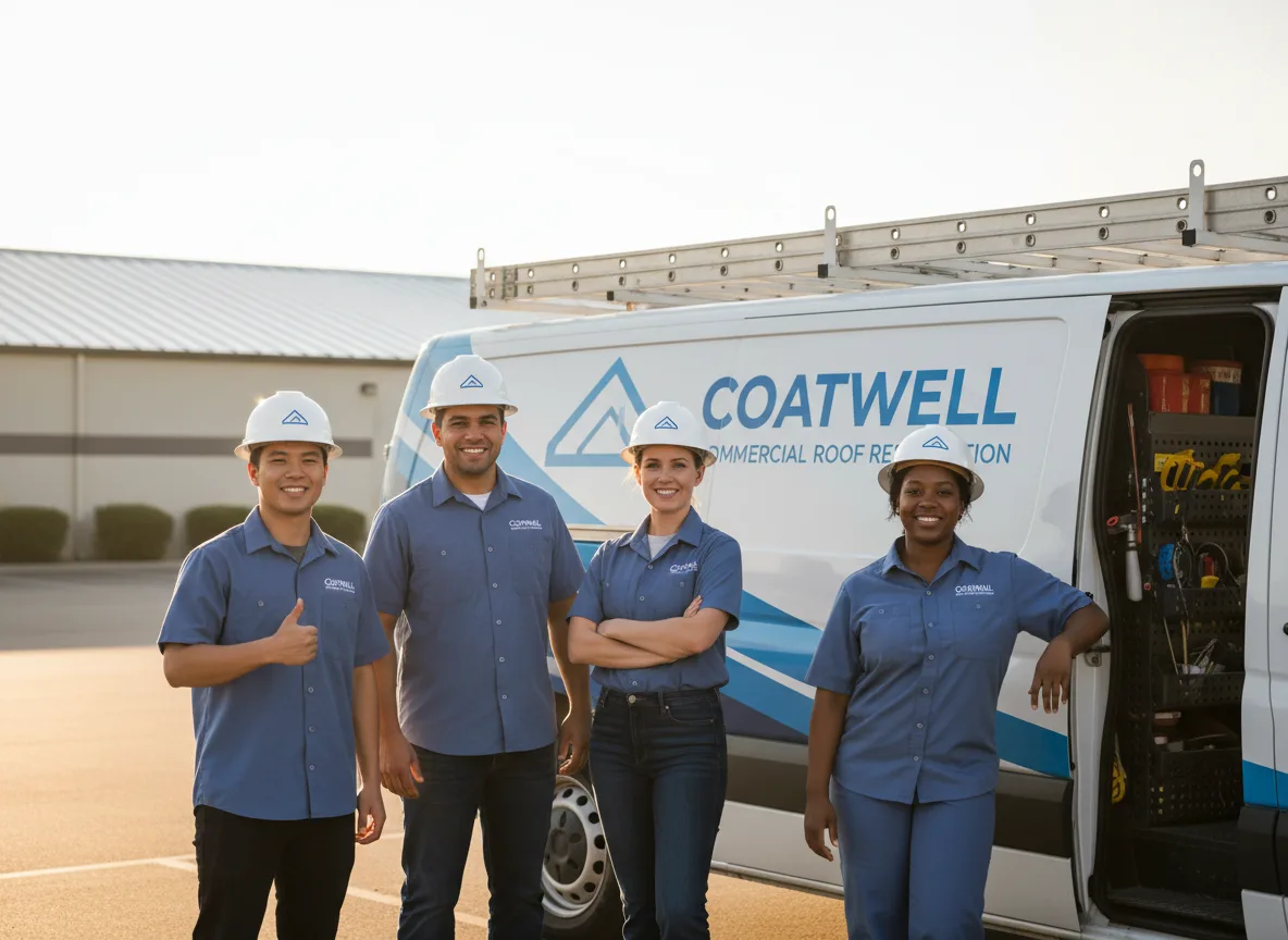 Commercial roof coating company in Flora, MS